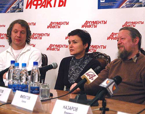 Алексей Архиповский, Инна Желанная и Андрей Котов