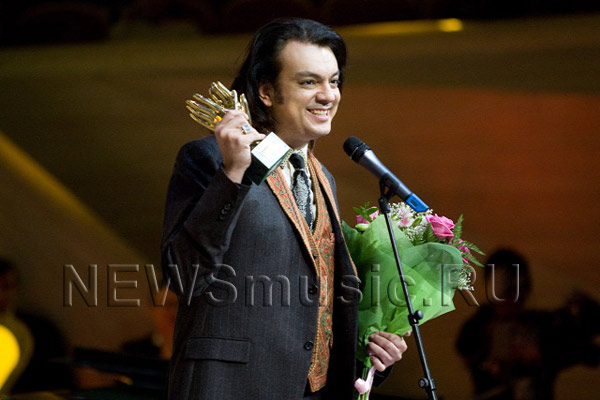Филипп Киркоров получил премию Овация в номинации Поп-музыка